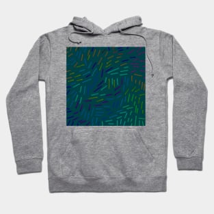 Simple colorful lines Hoodie